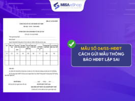 Mẫu số 04/SS-HĐĐT, cách gửi mẫu thông báo HĐĐT lập sai