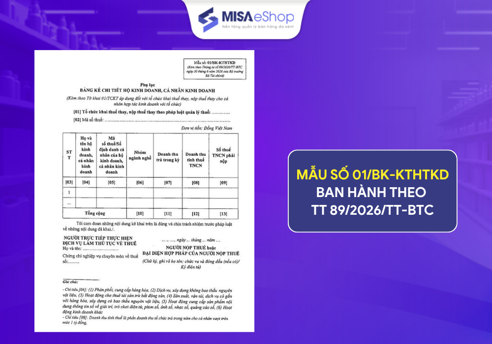 mẫu số 01/BK-KTHTKD
