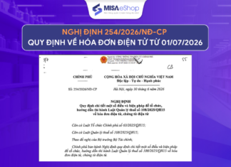 Toàn văn Nghị định 254/2026/NĐ-CP quy định mới về Hóa đơn điện tử ghị định số 254/2026/NĐ-CP