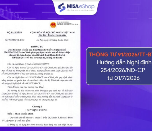 Toàn văn Thông tư 91/2026/TT-BTC hướng dẫn Nghị định 254/2026/NĐ-CP từ 01/7/2026 thông tư 91 2026 tt btc